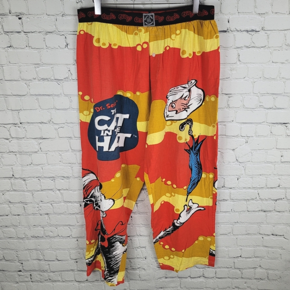 DR. SEUSS | Cat In The Hat pajama lounge pants